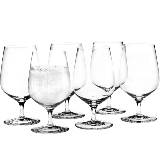 Holmegaard Cabernet Vannglass 36 cl 6 stk, Klar