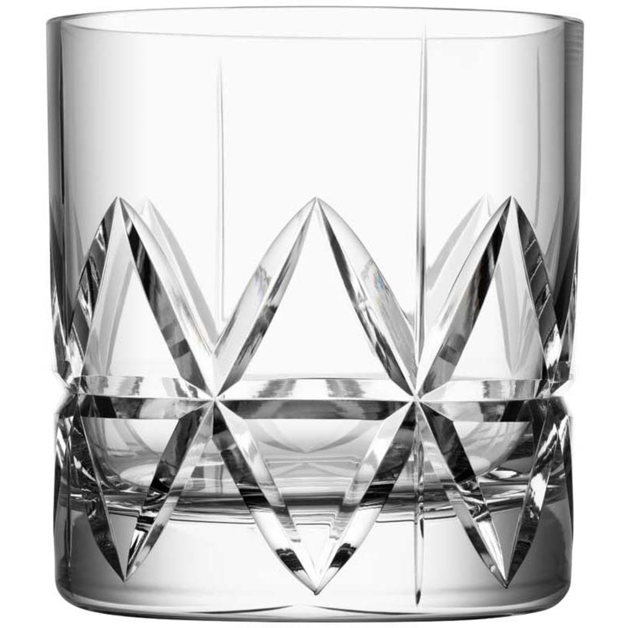 Orrefors Peak Double old fashioned 34cl 4-pack