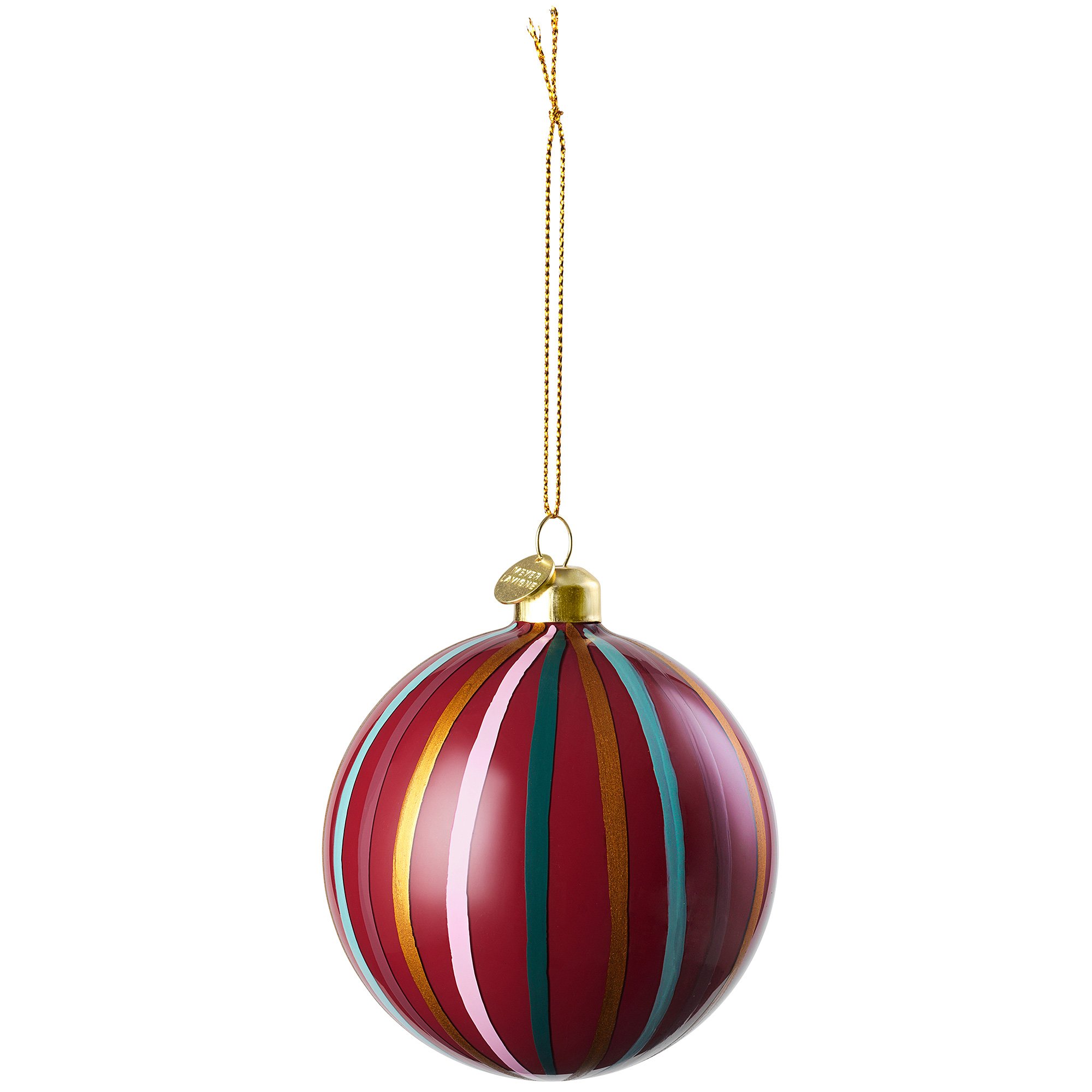 Holmegaard Souvenir julekule, rød