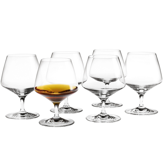 Holmegaard Perfection Konjakkglass 36 cl 6 stk, Klar