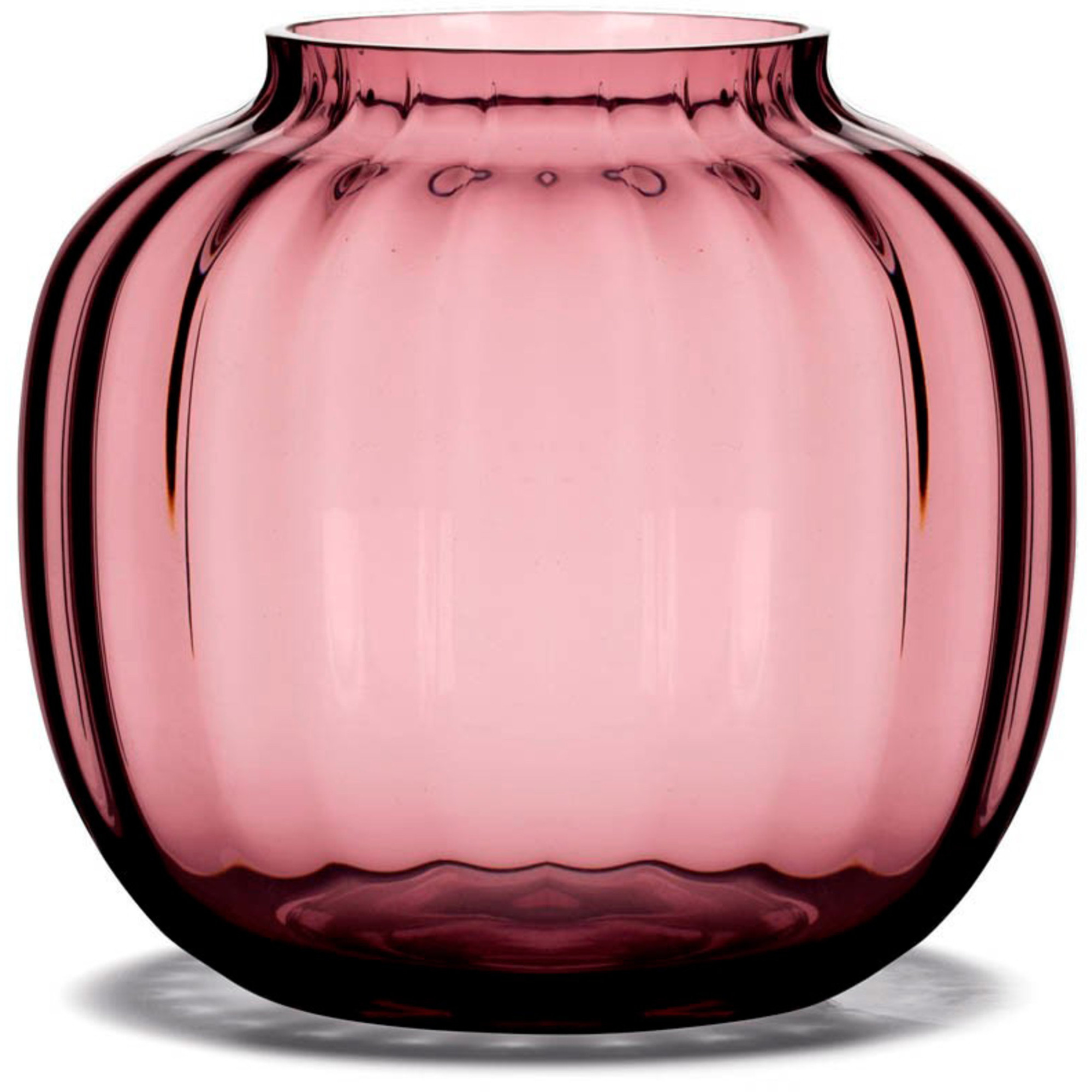 Holmegaard Primula Vase plomme H12,5