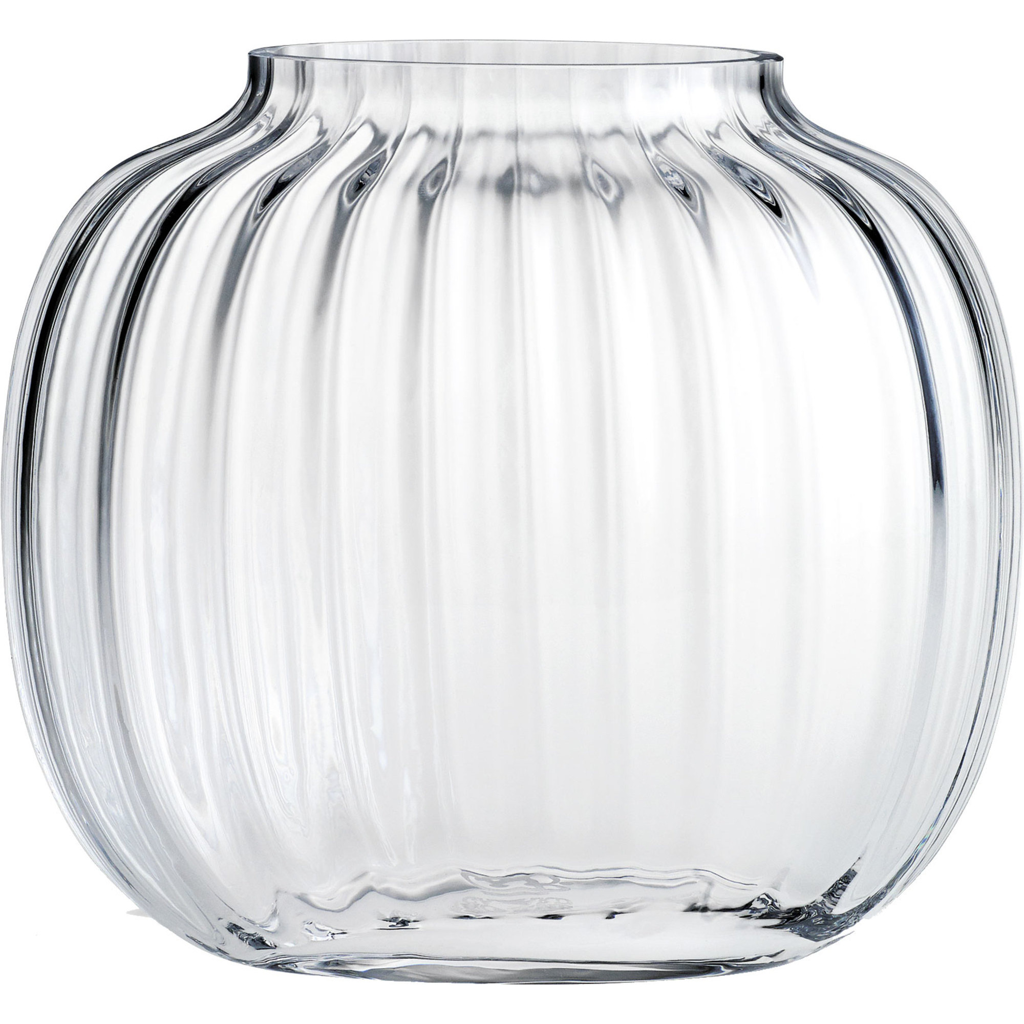 Holmegaard Primula vase, 12,5 cm., klar