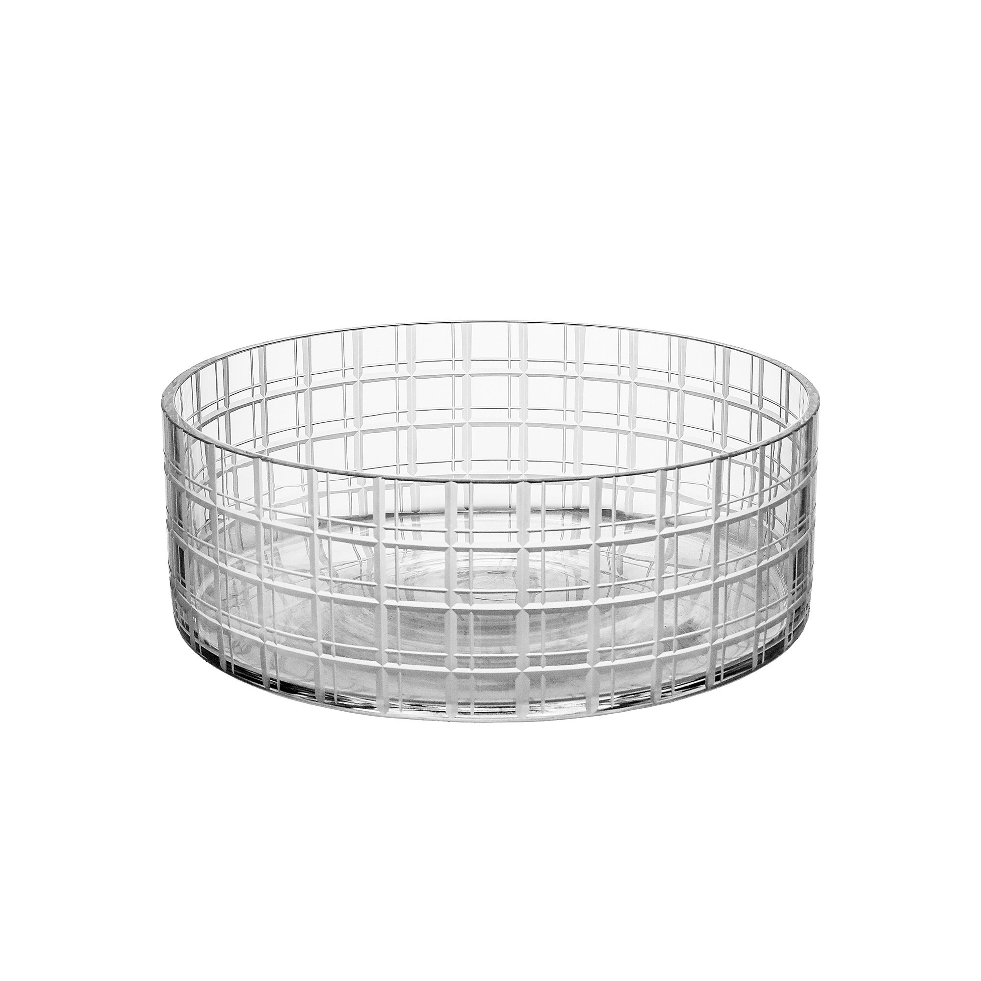 Orrefors Cut in Number Vase 9,5 cm.