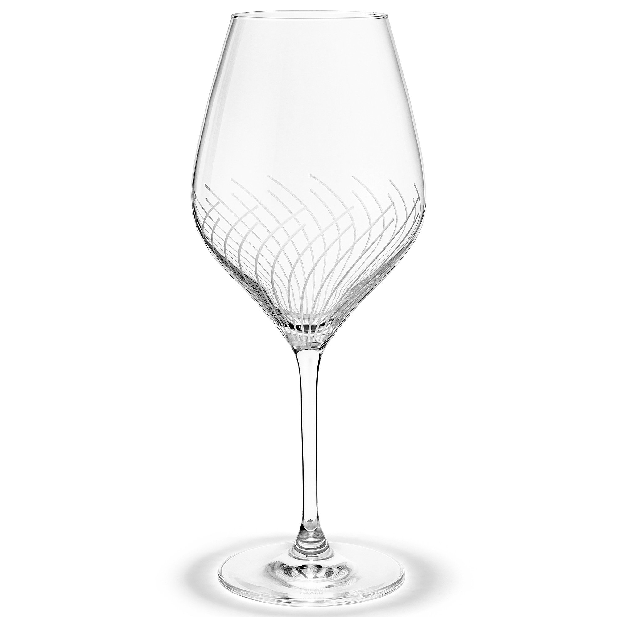 Holmegaard Cabernet Lines rødvinsglass 2 stk.