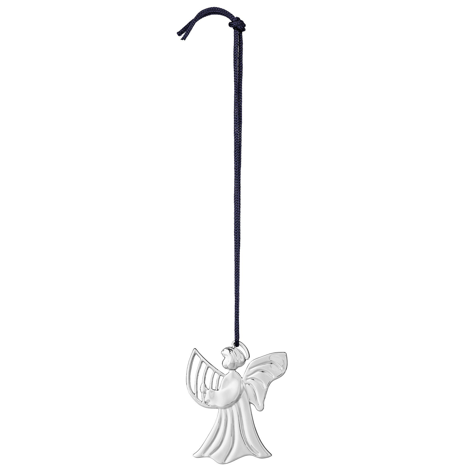 Rosendahl Engel med harpe ornament, sølv