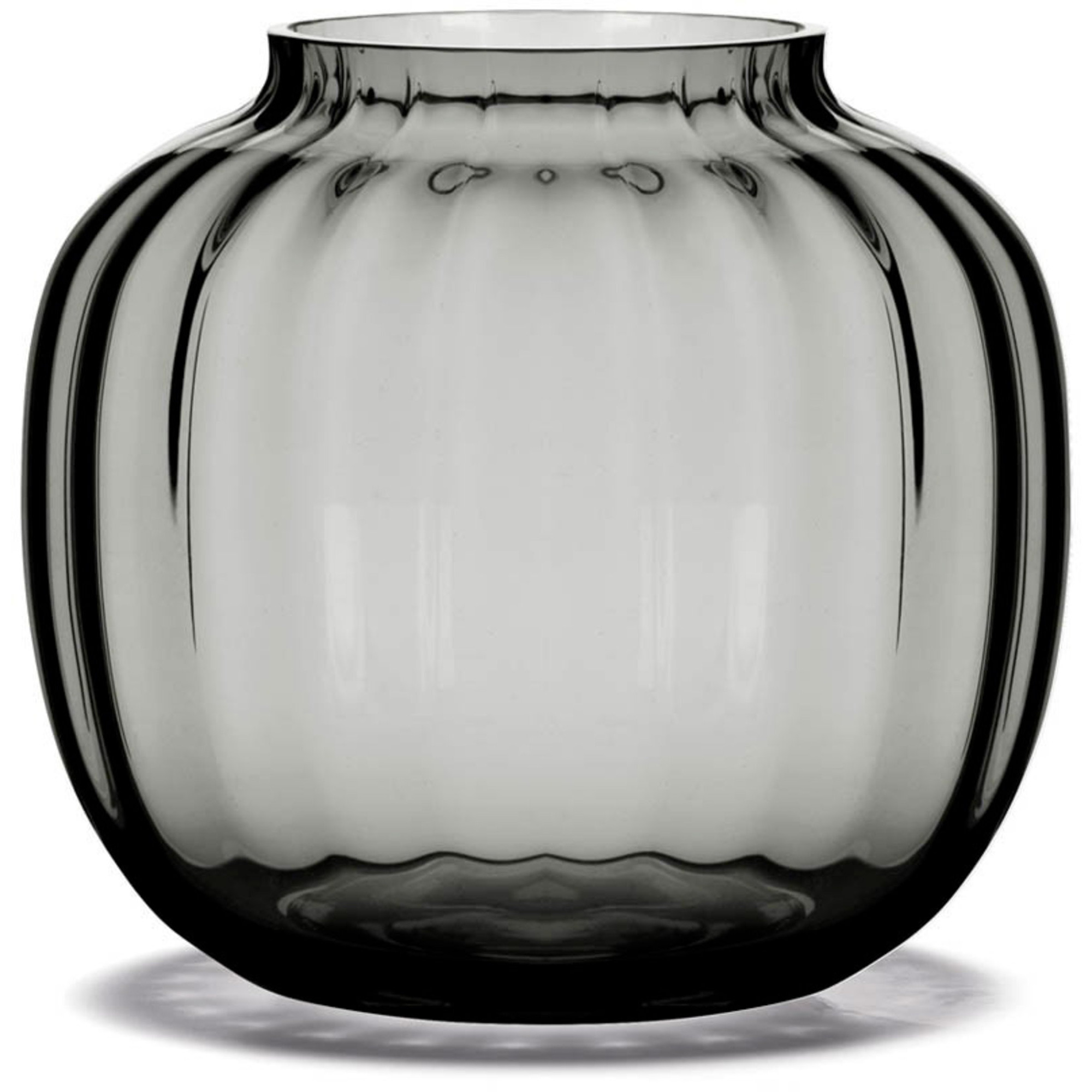 Holmegaard Primula Vase smoke H12,5