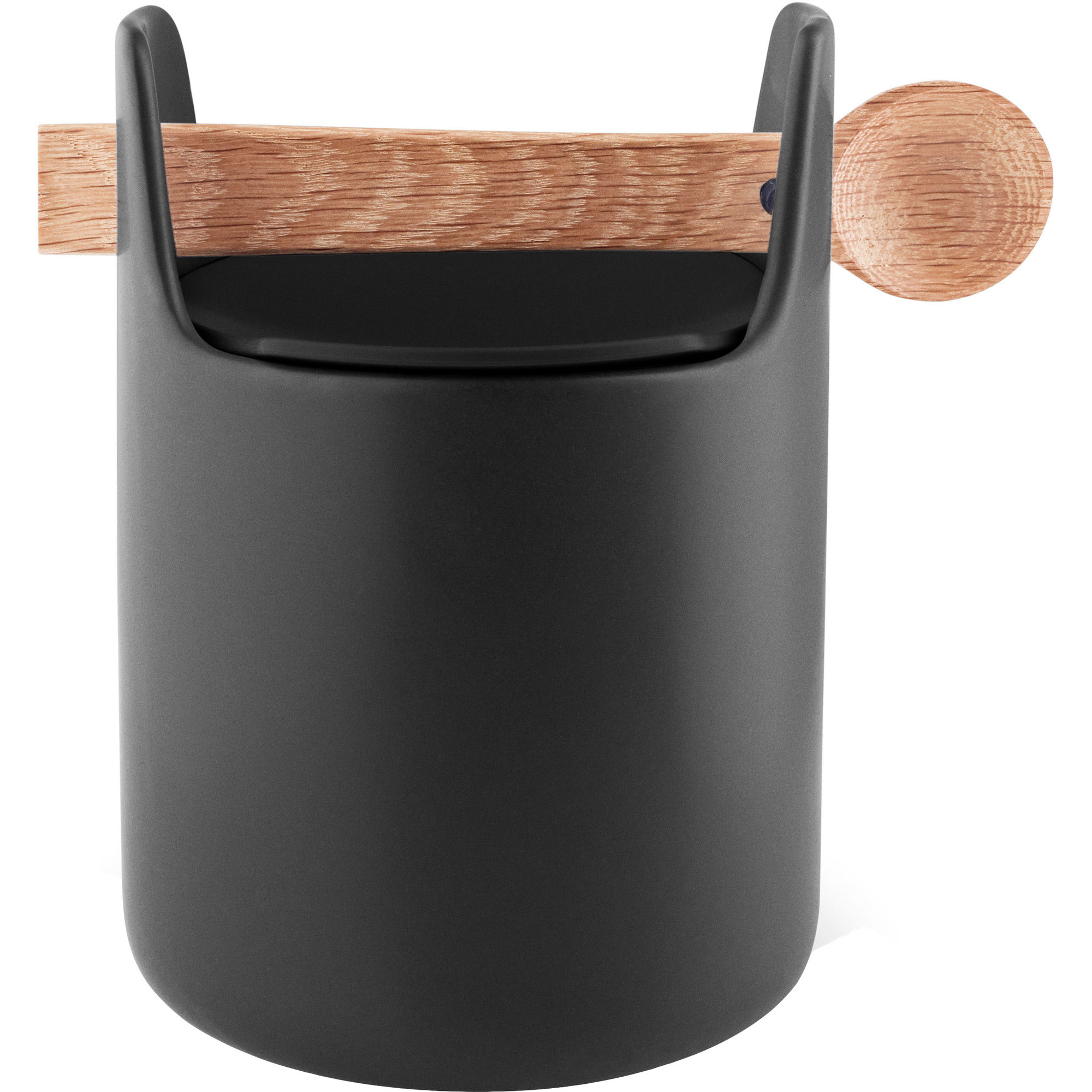 Eva Solo Toolbox Oppbevaringsboks med skje og lokk, Svart 15 cm