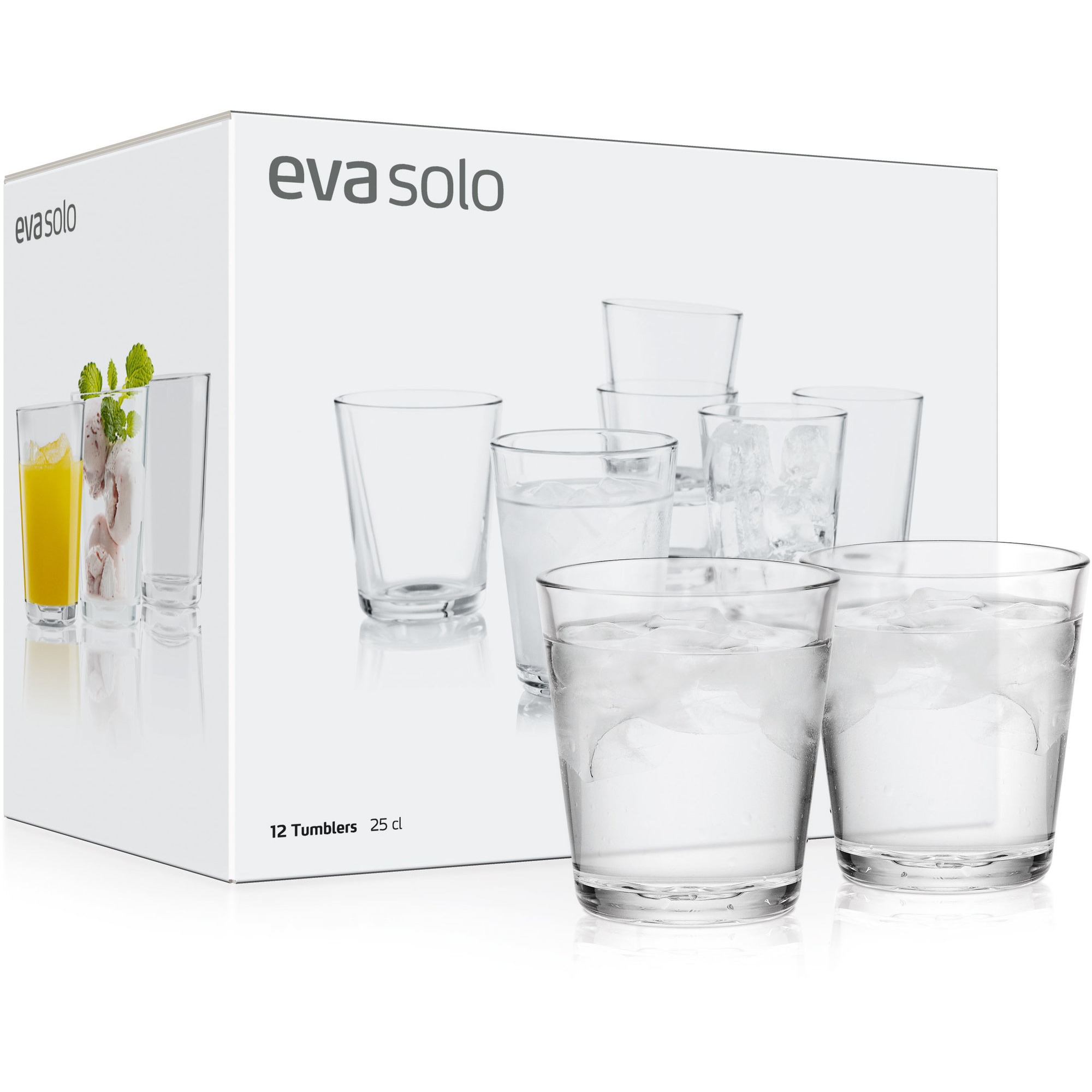 Eva Solo Drikkeglass 25 cl 12-pakk